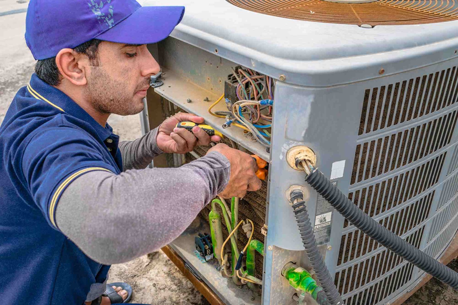 O General AC installation in Ajman
